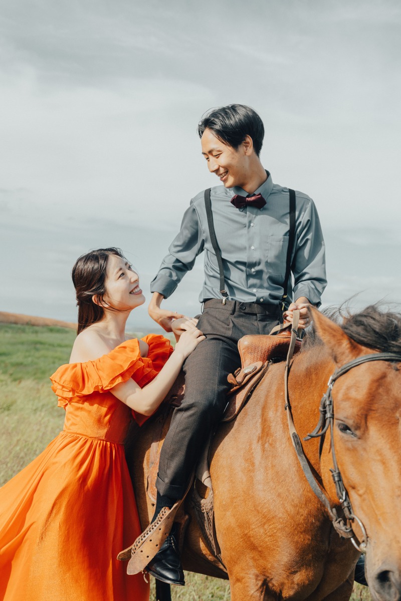 乗馬姿を撮影！