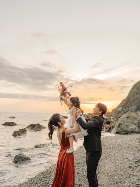 お子さまと一緒に思い出に残る撮影♪