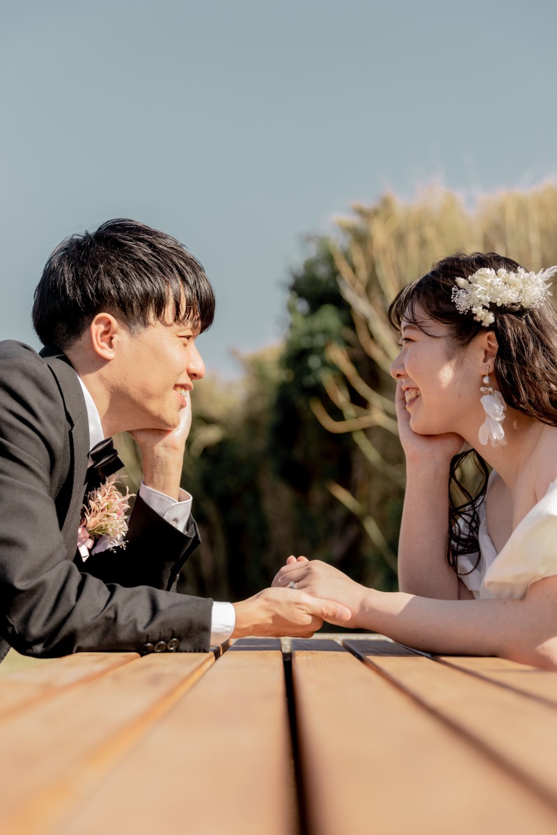 見つめ合って♪
