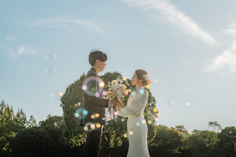 シャボン玉ショット