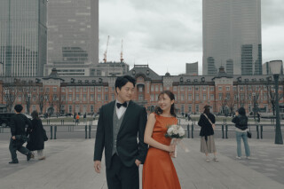 東京丸の内で叶えるスタイリッシュな前撮り撮影