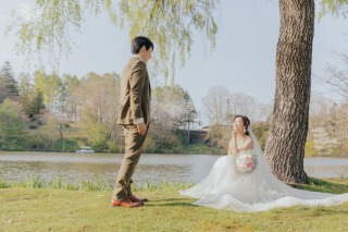 緑とお花で華やかに✦