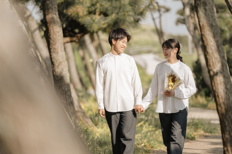 私服と洋装の2パターンでの撮影!