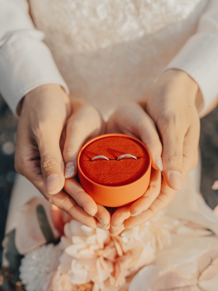 素敵なリングを持って♡