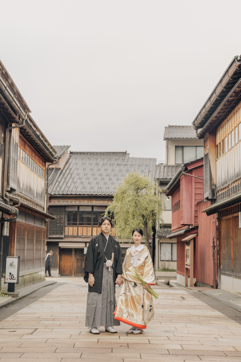 風情ある撮影地で和装前撮り♪