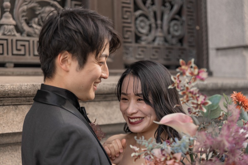 花嫁さんの太陽のような笑顔♥