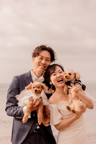 おふたりらしく楽しく撮影しましょう♡