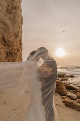 福岡でよく選ばれる海岸で撮影！