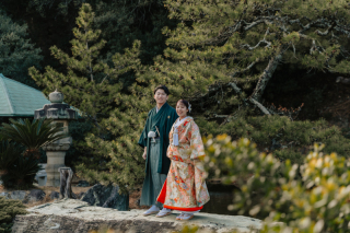 温山荘と宮崎の鼻で和＋洋前撮り！