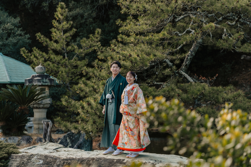 温山荘と宮崎の鼻で和+洋前撮り!