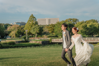 万博記念公園で前撮りレポート！