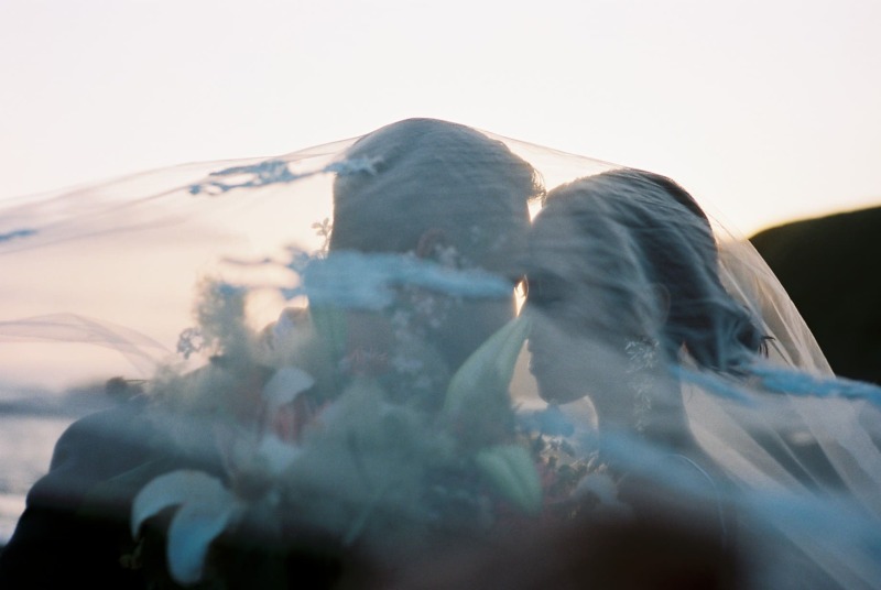 ベール×フィルムカメラ