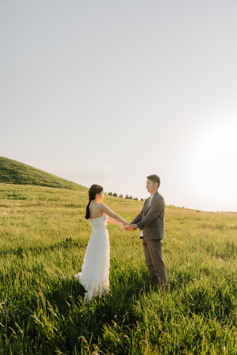 サンセット越しに