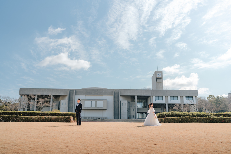 おふたりの思い出の場所で撮影♡