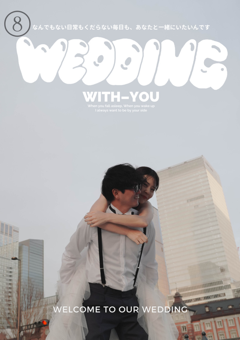 THE STORY WEDDING _ウェルカムボードを作れる