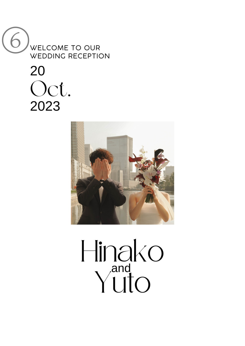 THE STORY WEDDING _ウェルカムボードを作れる