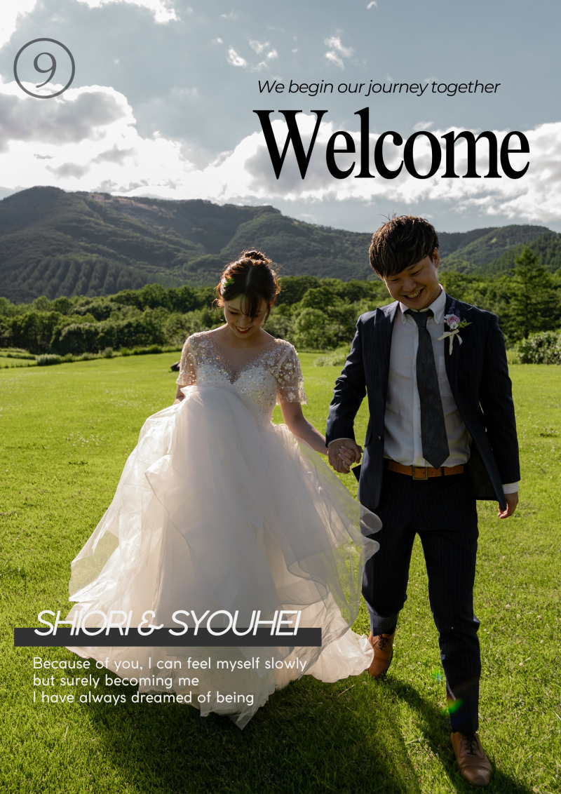 THE STORY WEDDING _ウェルカムボードを作れる