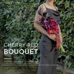 【レンタルブーケ】CHERRY RED