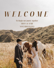 【ウェルカムボード】No.3