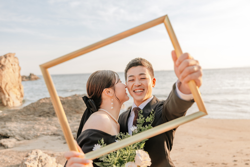 【ブーケ＆ベール付★全データ納品】ロケーション前撮り100カット以上｜東京神奈川フォトプラン｟出張費&yen;0｠