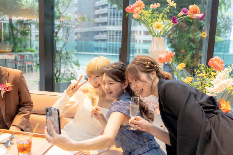 【挙式当日撮影プラン！】思い出の一日をみんなで振り返るエンドロールムービー作成