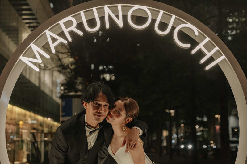 【★大人気のプラン!★】東京駅でロマンチックなナイト撮影プラン!