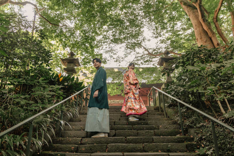 【大人気和装プラン☆】ロケーション撮影が和装で叶う♡