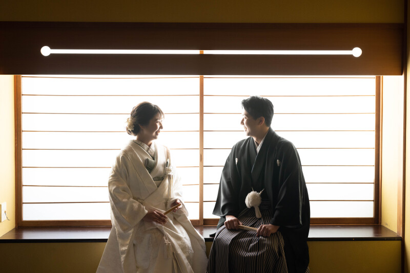 和装ライティング撮影