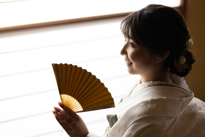 新婦ソロショット