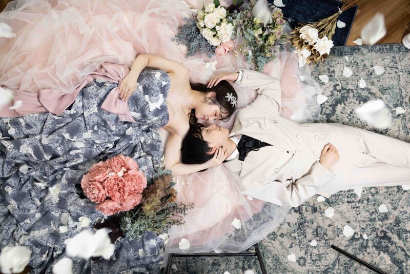 寝転びショット