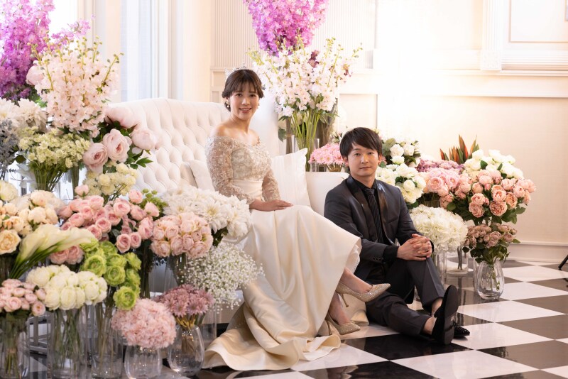 フラワーソファー