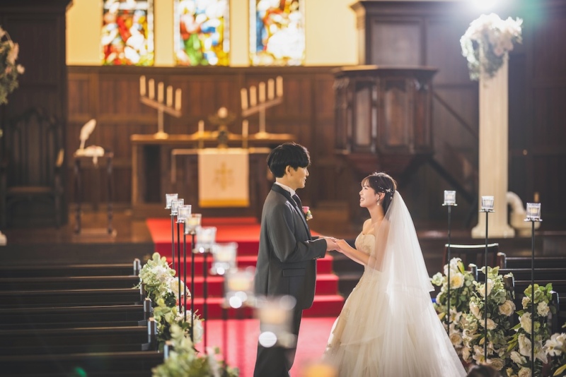 聖タリアセン教会 ~バージンロード~