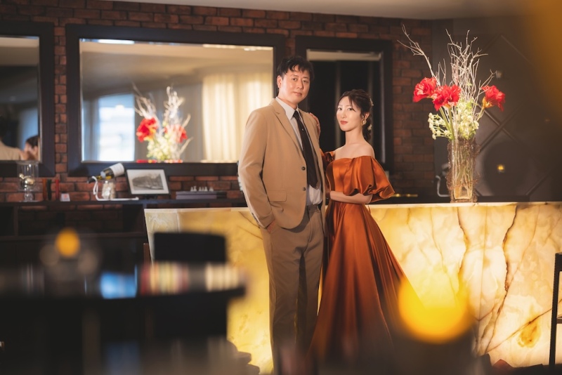 a sophisticated wedding