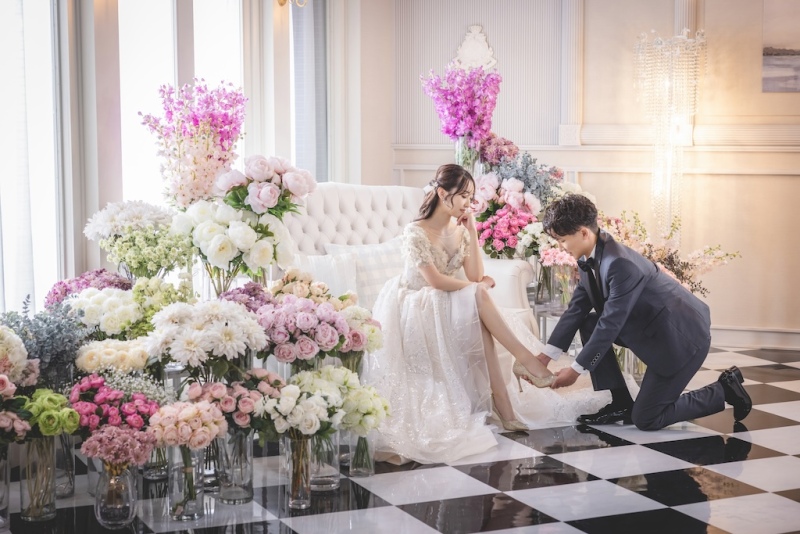 フラワーソファー