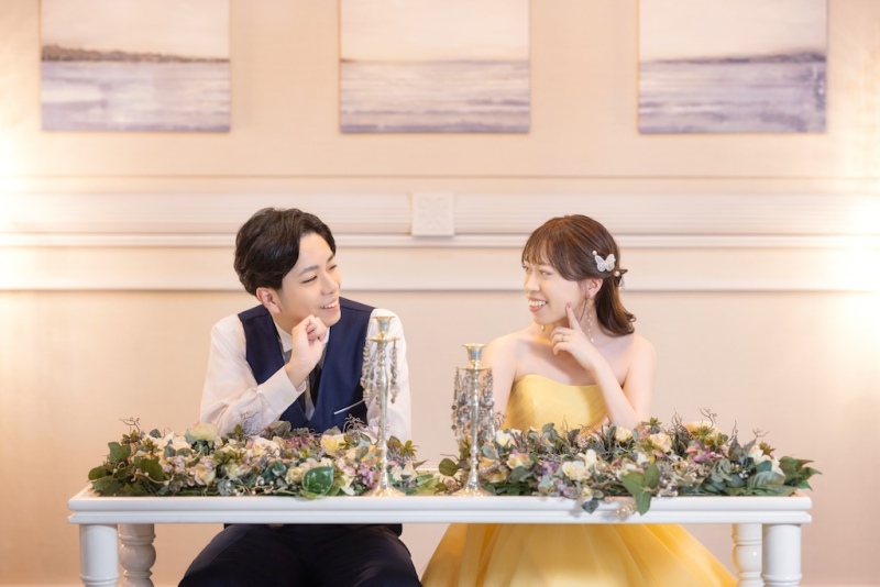 メインテーブル