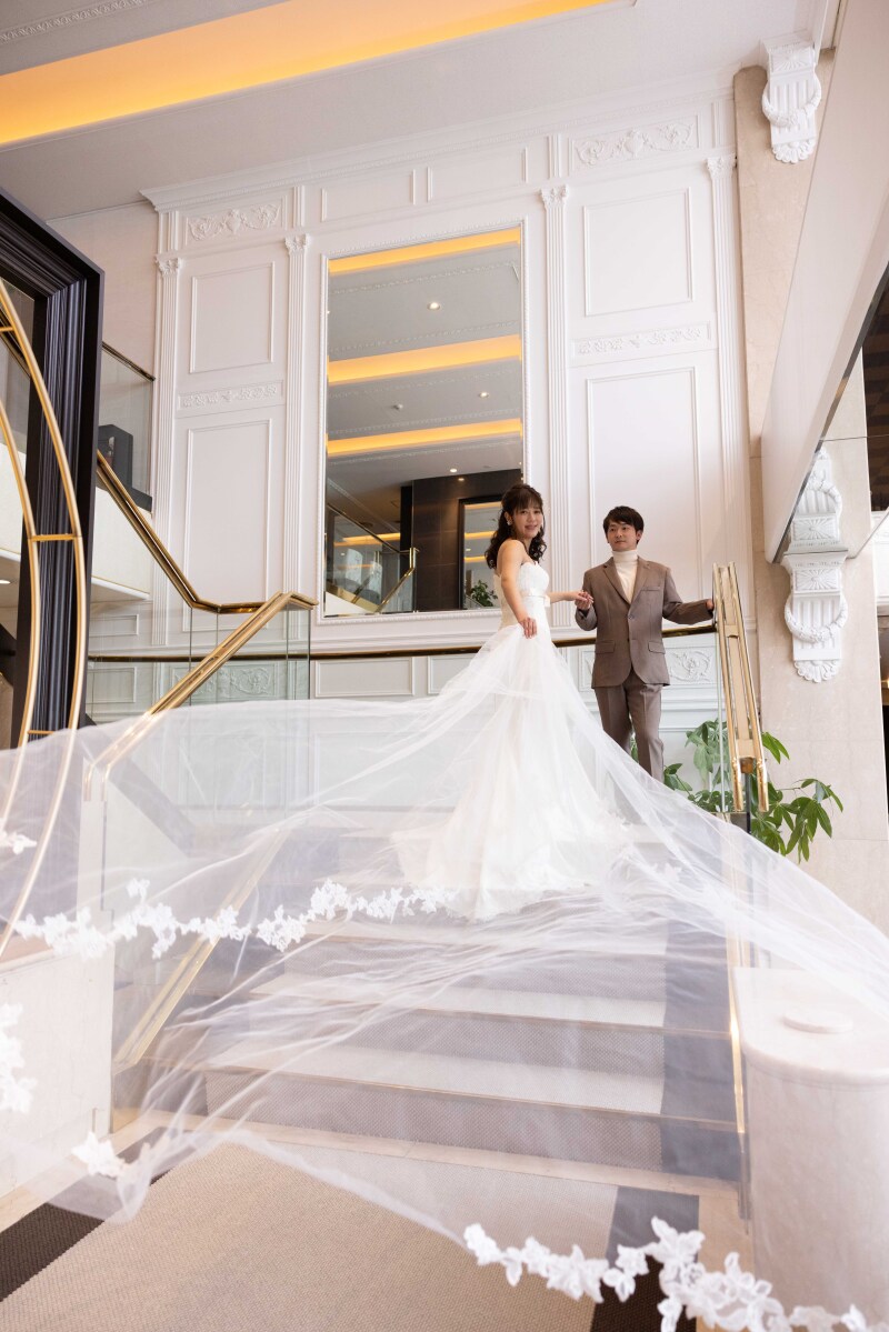 なびかせベール