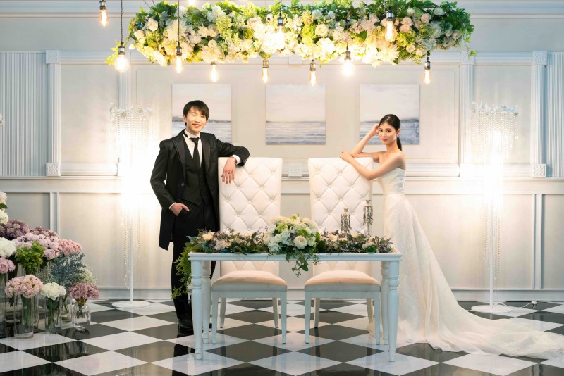 ウエディングメインテーブル