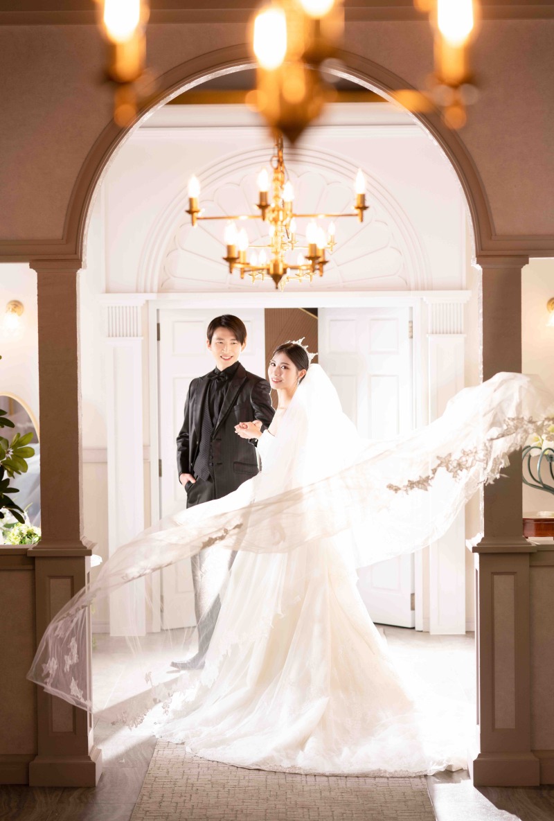 【なびかせ】ウェディングベール