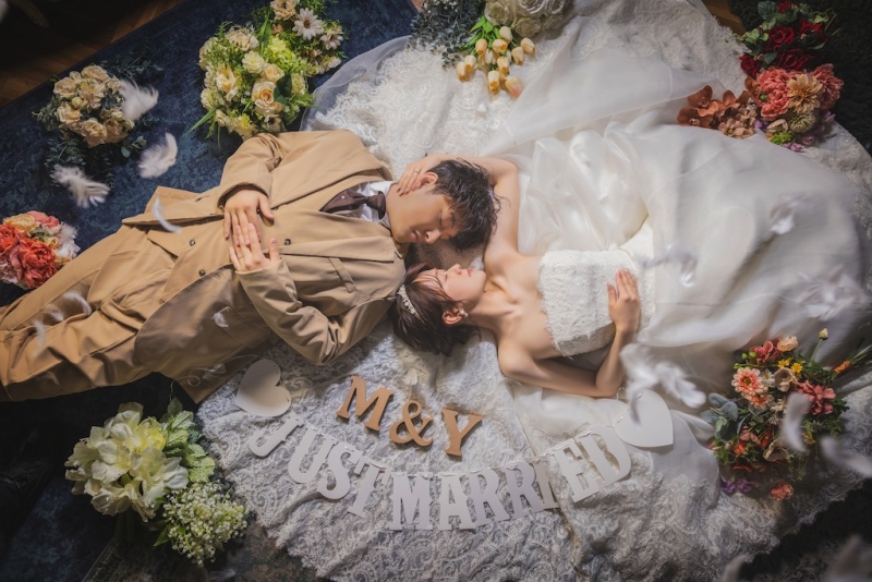 寝転びショット