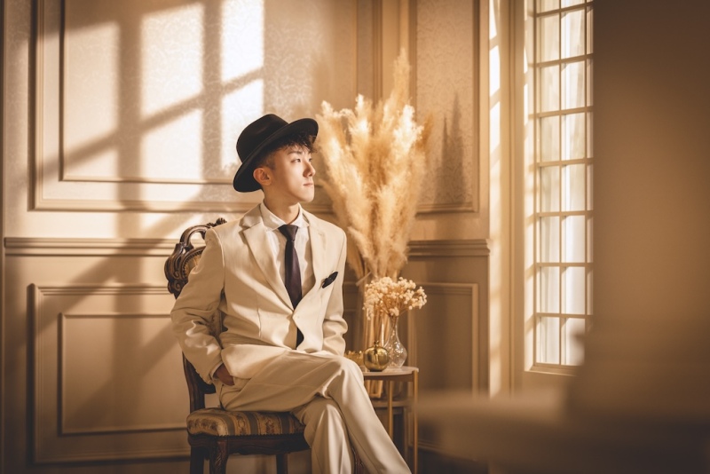 新郎ソロカット