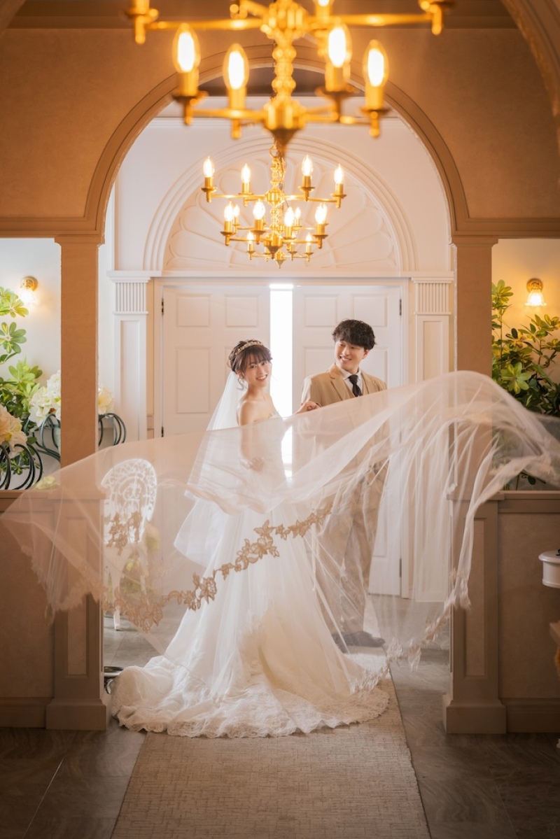 なびかせベール