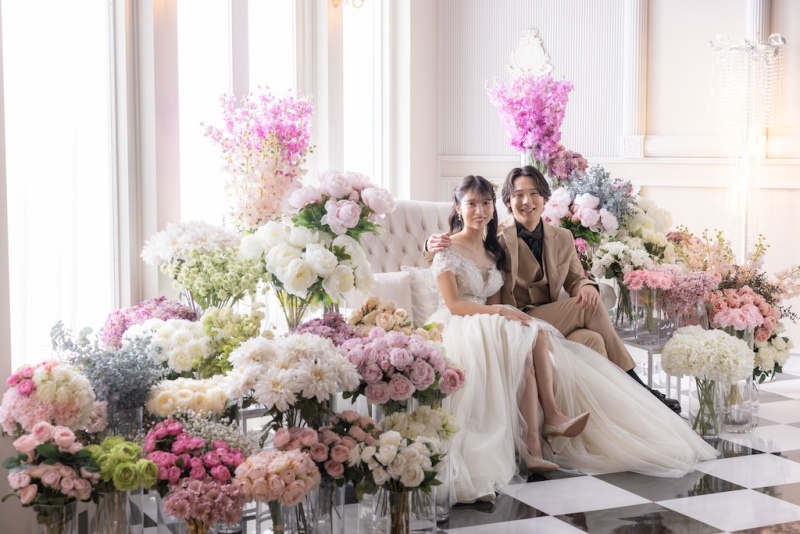 フラワーソファー