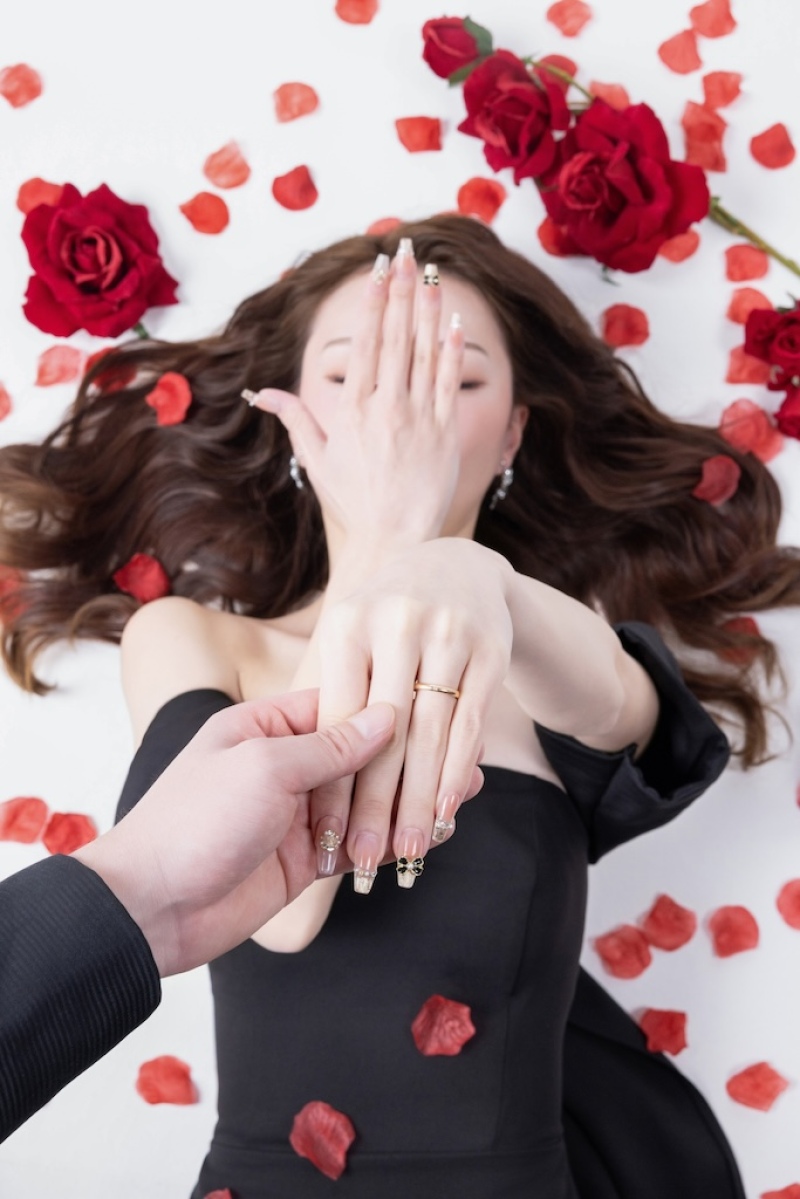 寝転びショット