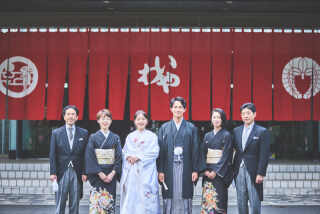 参列留袖着付け