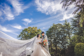 四季を感じる庭園ロケーション