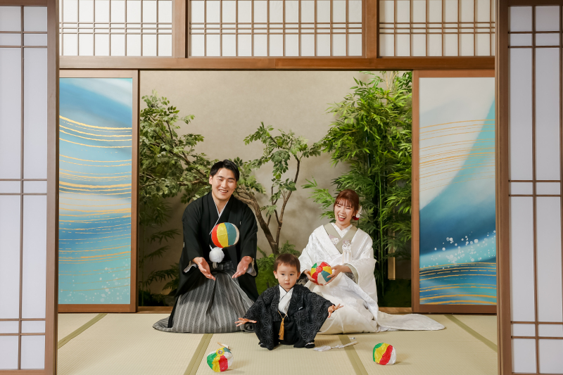 紙風船でわちゃわちゃ♫