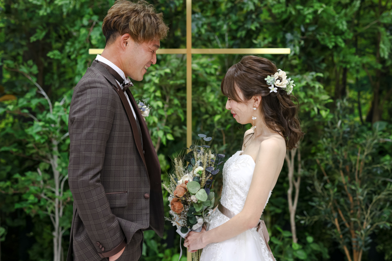 少し照れたお二人