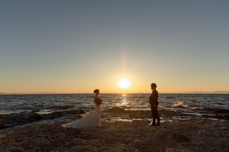 ロマンティックな雰囲気で