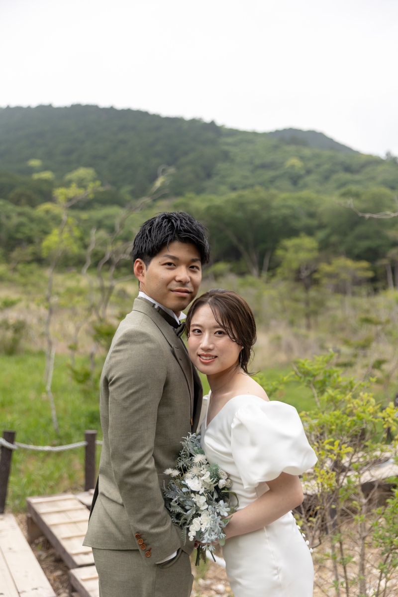 緑の中で見つめる未来