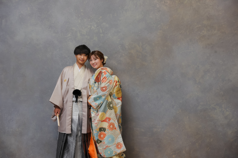 色打掛に衣装チェンジ♪